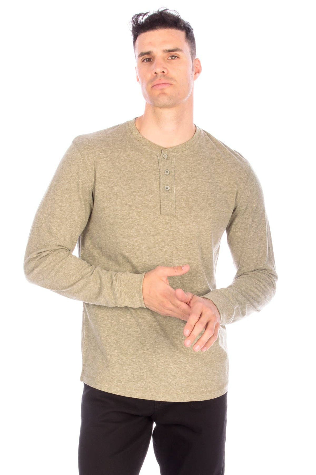 Long Sleeve Henley T-Shirt