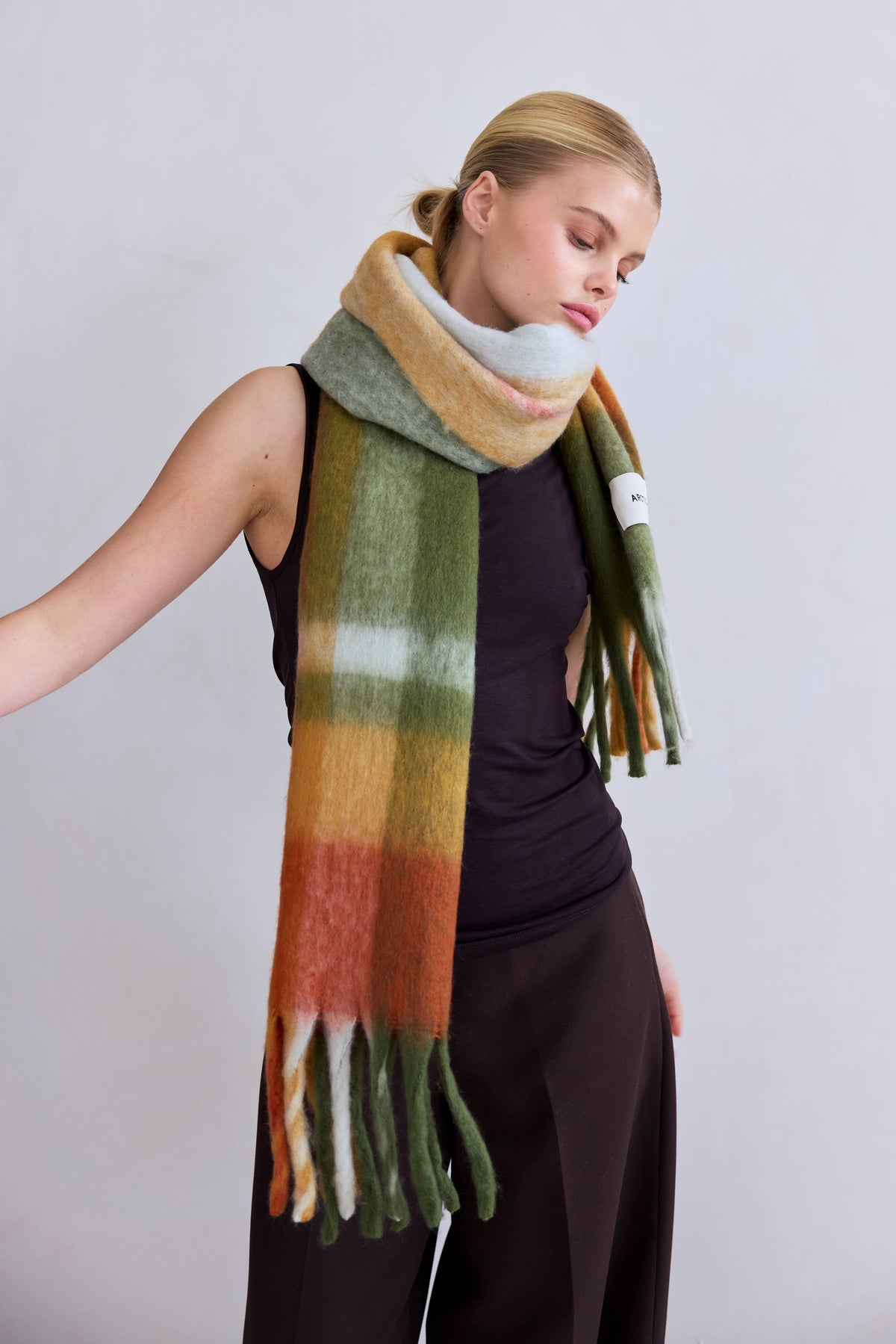 The Stockholm Scarf - Mossy Spring