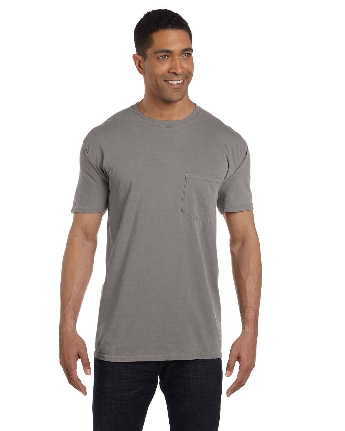 Comfort Colors Heavyweight Pocket Blank T-Shirt