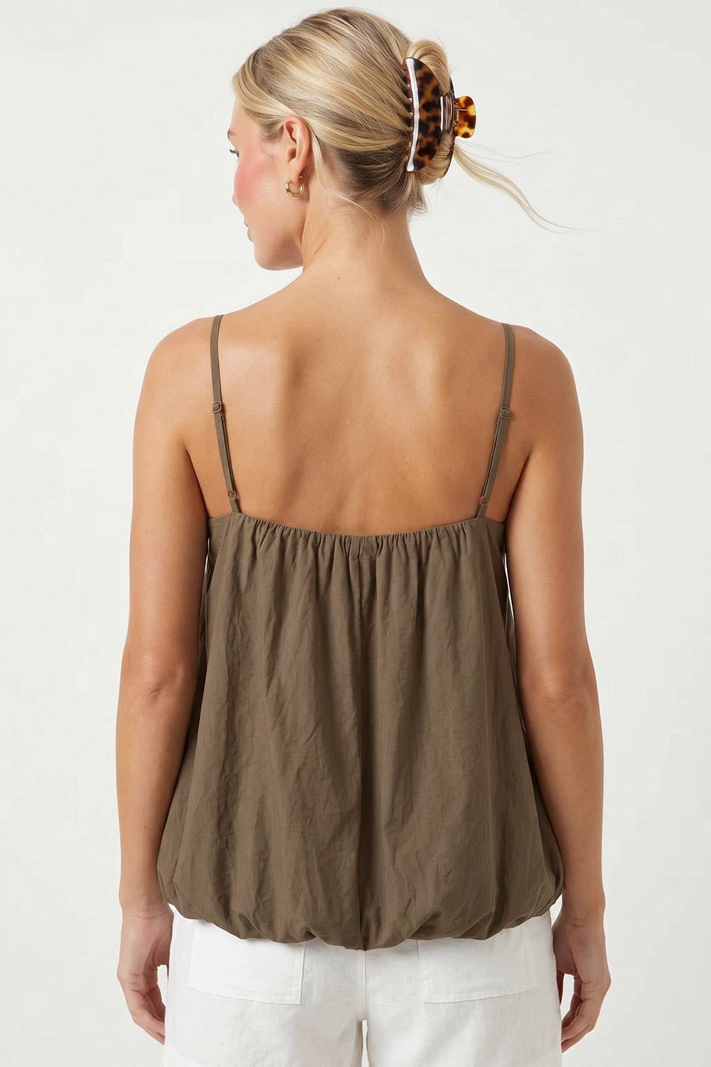Cami With Bubble Hem