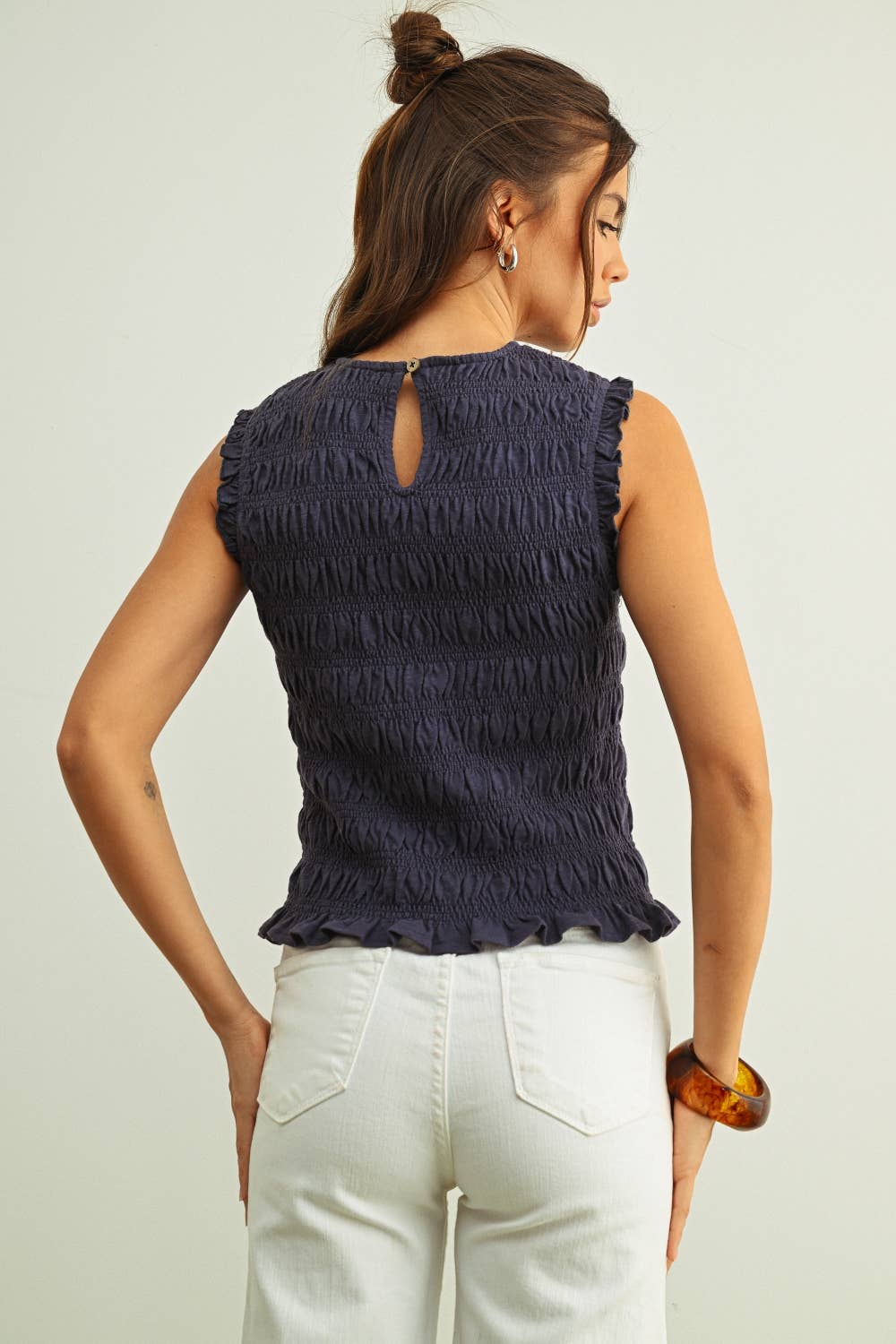 Sleevelss Smock Tank