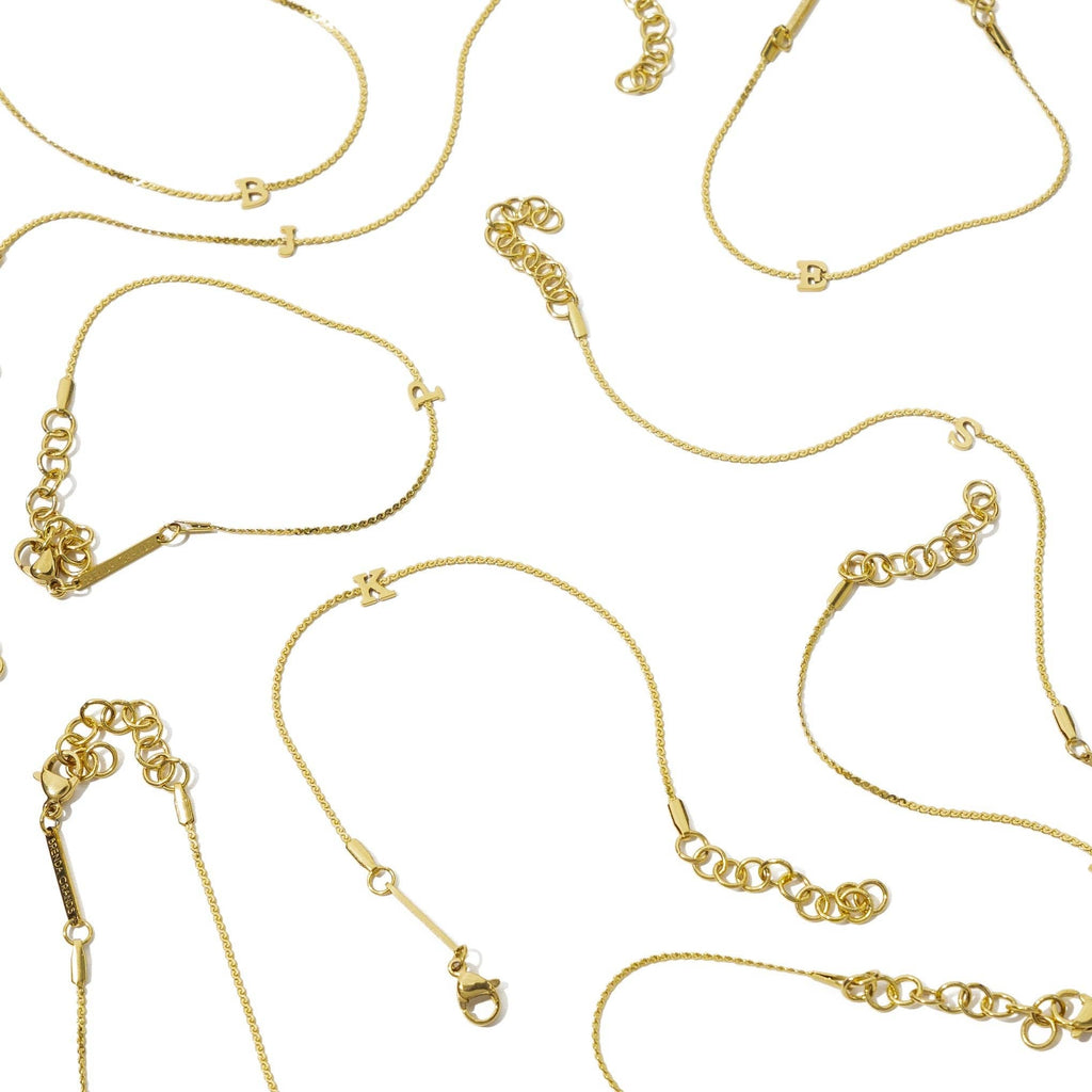 Dainty Initial Bracelet