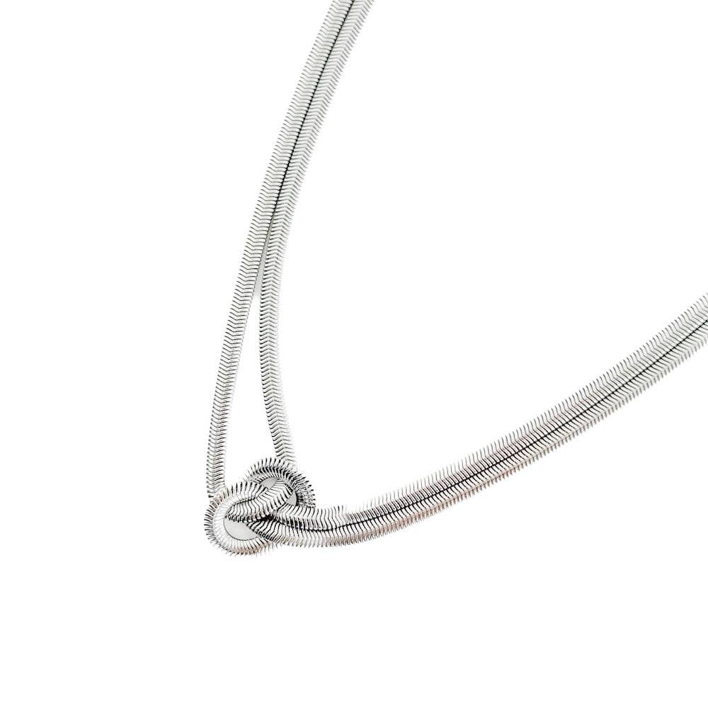 Talia Tied Knot Necklace