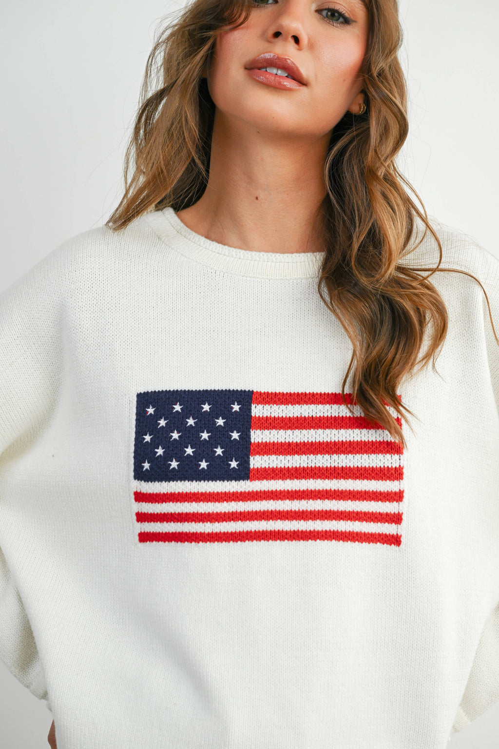 Flag Knit LS