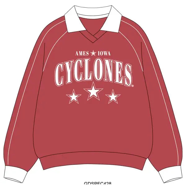 ISU Collared Sweatshirt