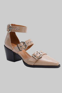 Buckled Heeled Shoes