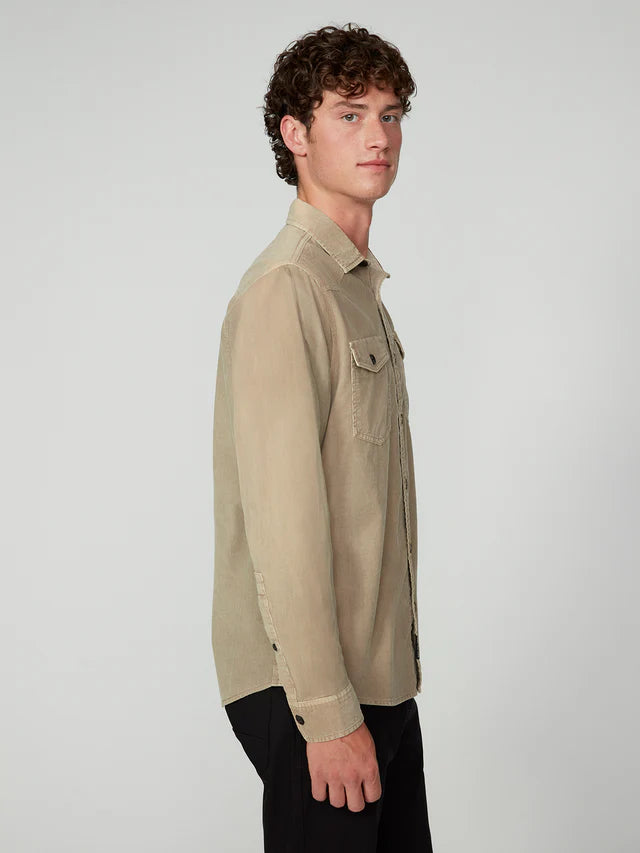 Long Sleeve Corduroy Button Down