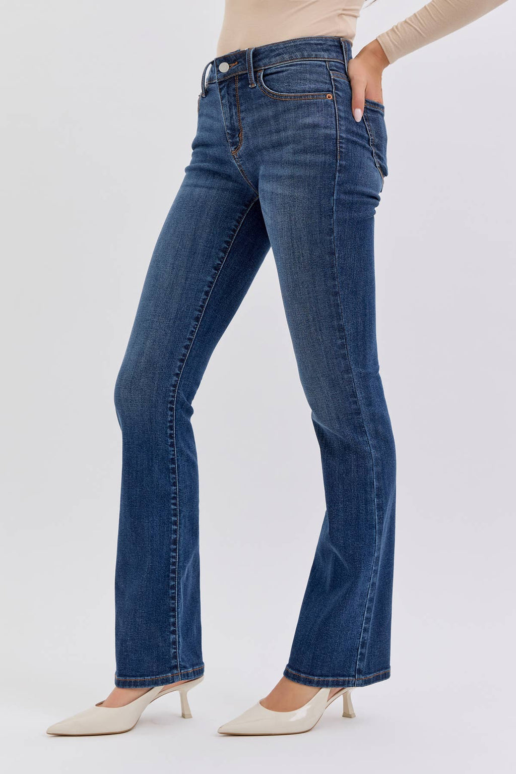 Mid Rise Bootcut