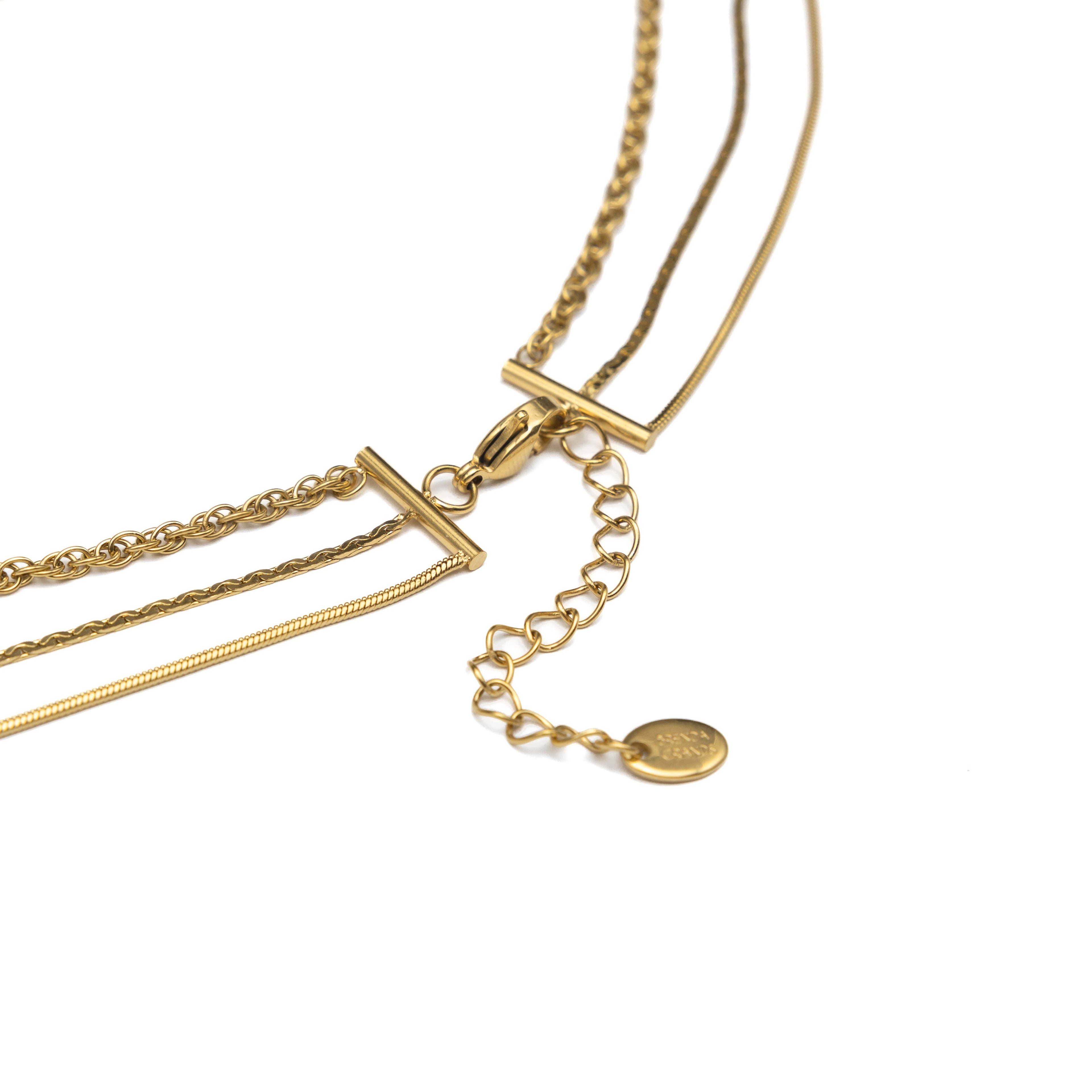 3 in 1 Layer Rope Necklace
