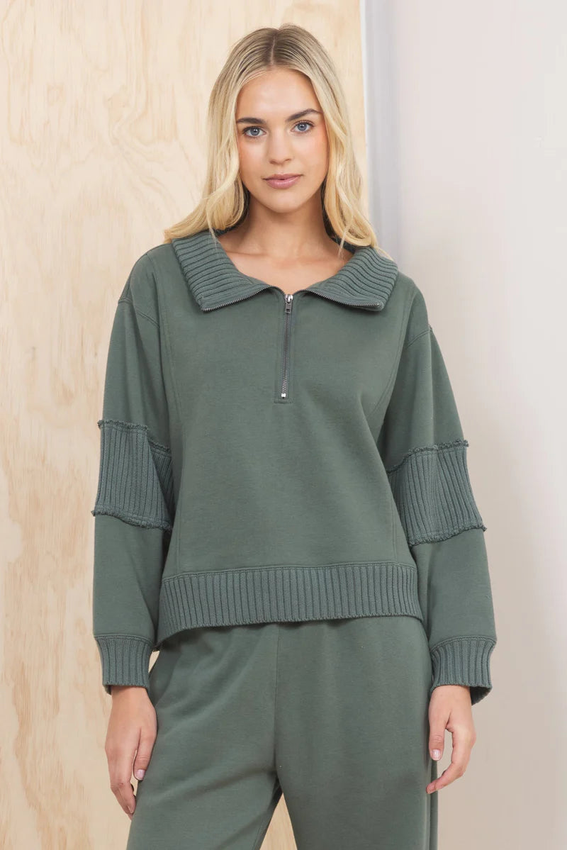 Vintage Havana Quarter Zip