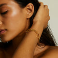 Carla Paper Clip Chain Bracelet