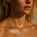 Rozlyn Beaded Ball Chain Necklace