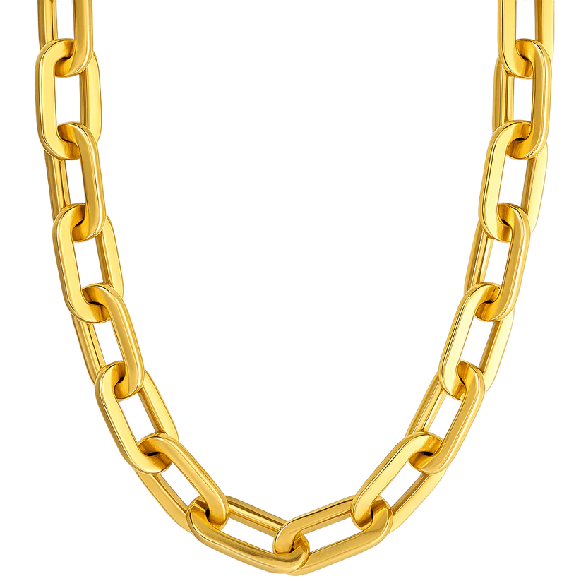 Gage Oversized Link Necklace
