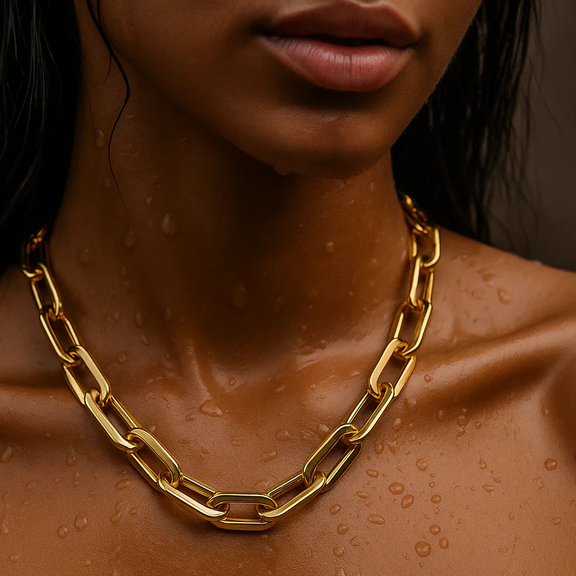 Gage Oversized Link Necklace