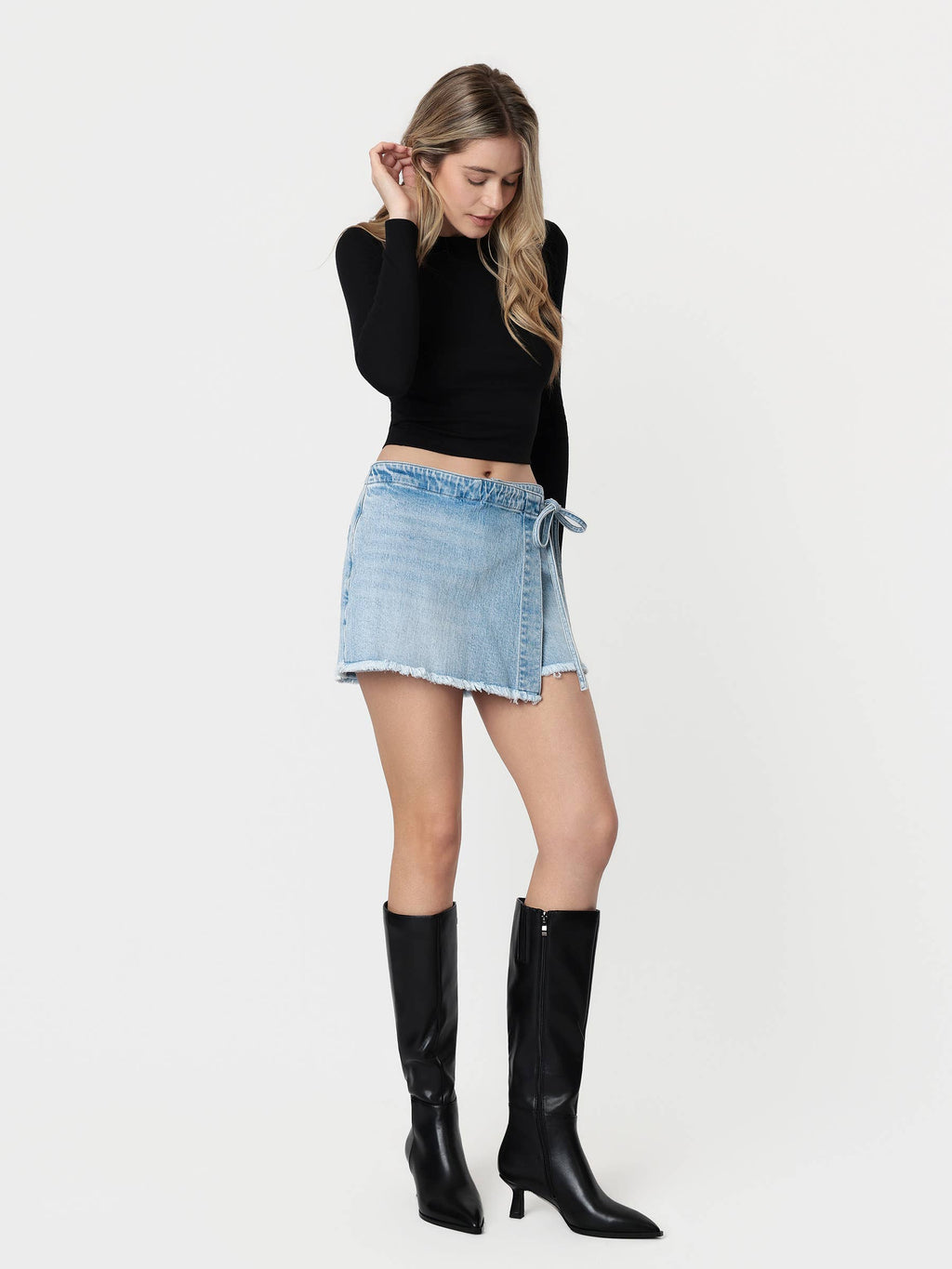 Wrap Tie Skort