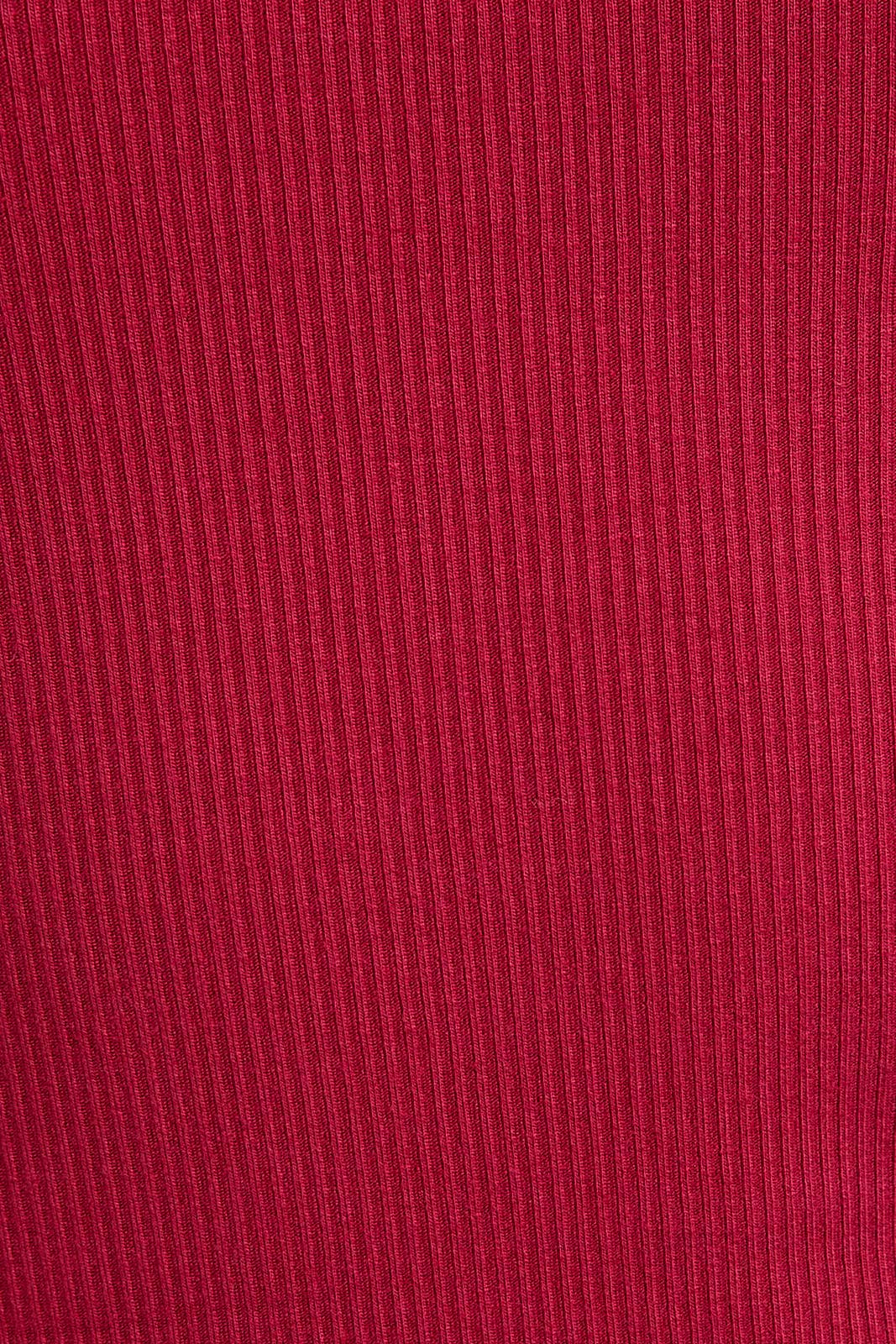 Round Neck Inside Out Ribbed Tank