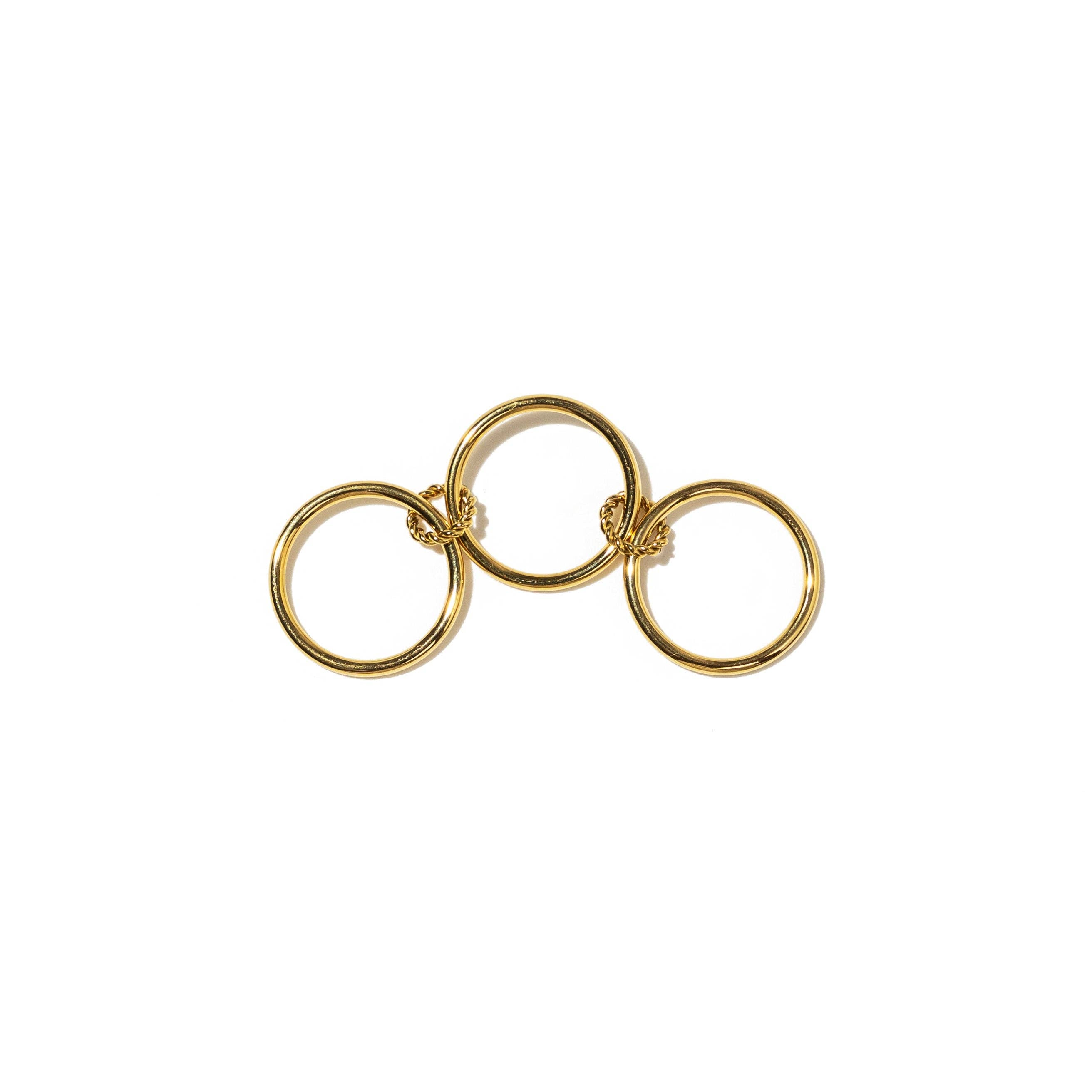 Triple Stacked Ring