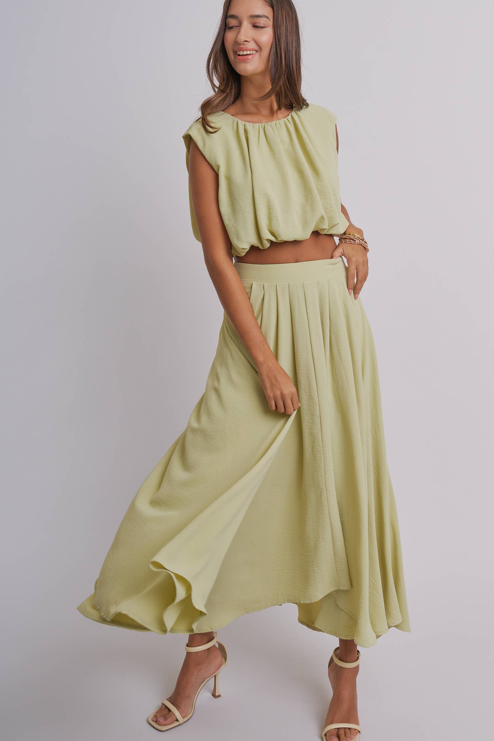 Boho Relaxed Tie-Back Sleeveless Top