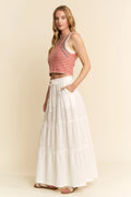 Linen Maxi Skirt