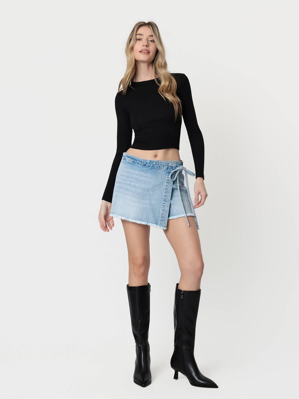 Wrap Tie Skort