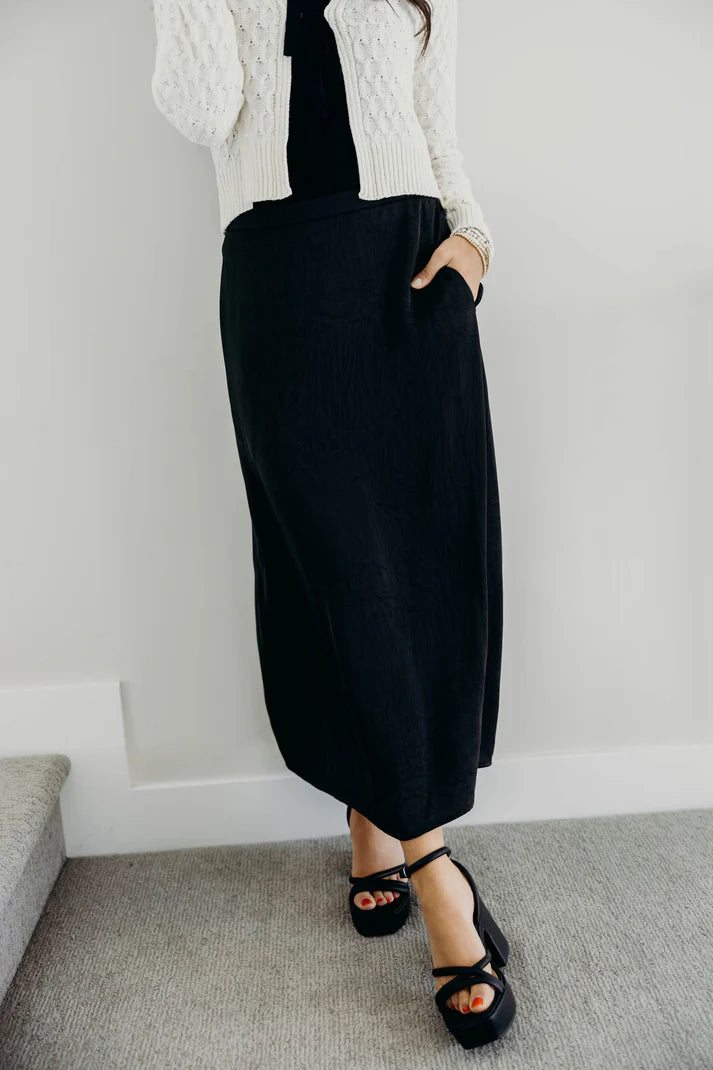 Silk Maxi Skirt