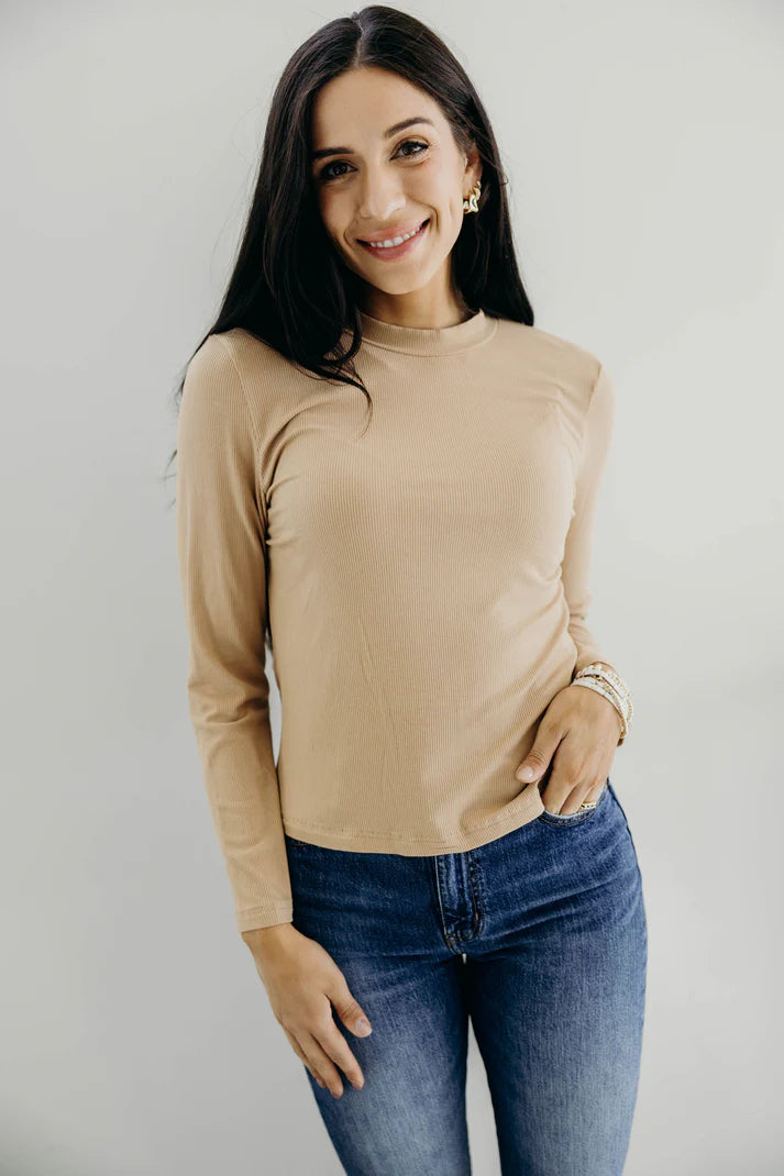Long sleeve Mockneck