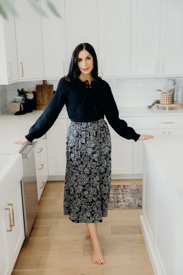 Bow Front Cardigan