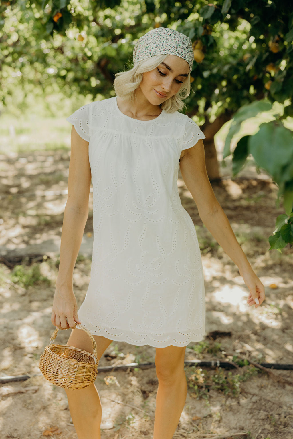 Miller Eyelet Dress
