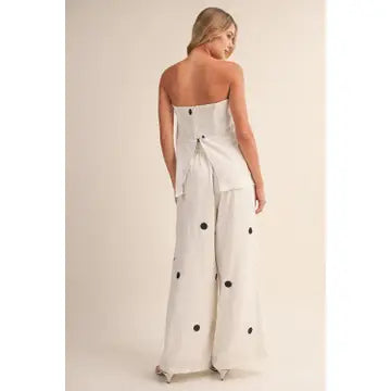 Polka Dot Pant Set