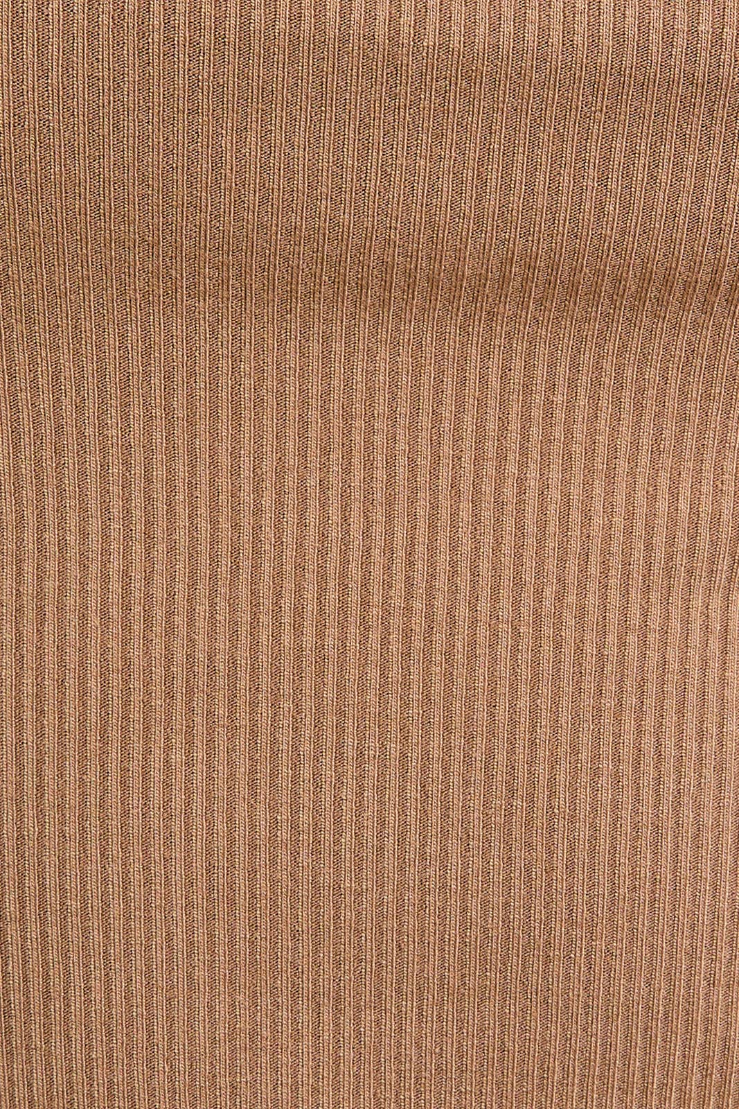 Round Neck Inside Out Ribbed Tank