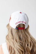 Iowa State White/Crimson Hat