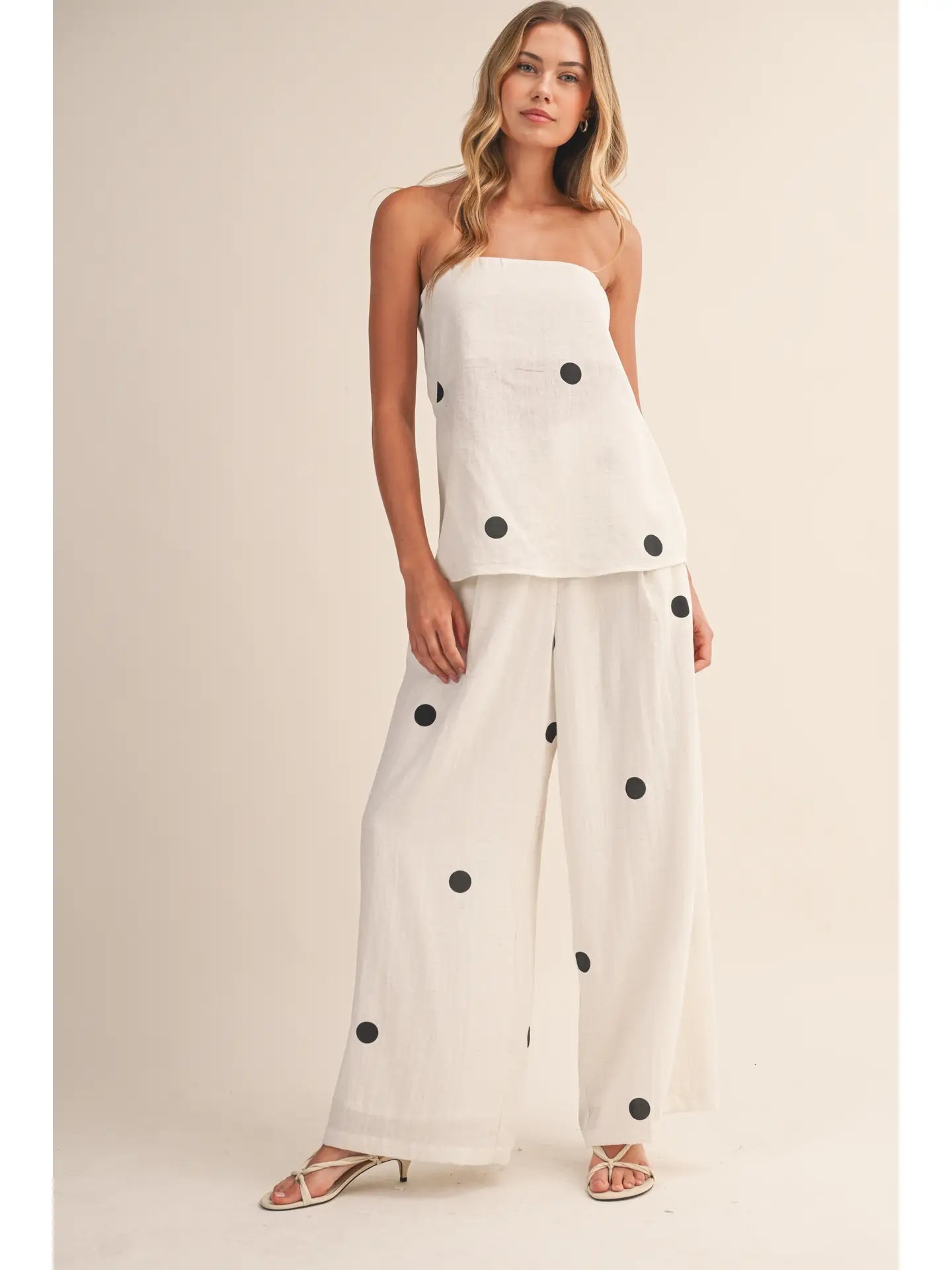 Polka Dot Pant Set