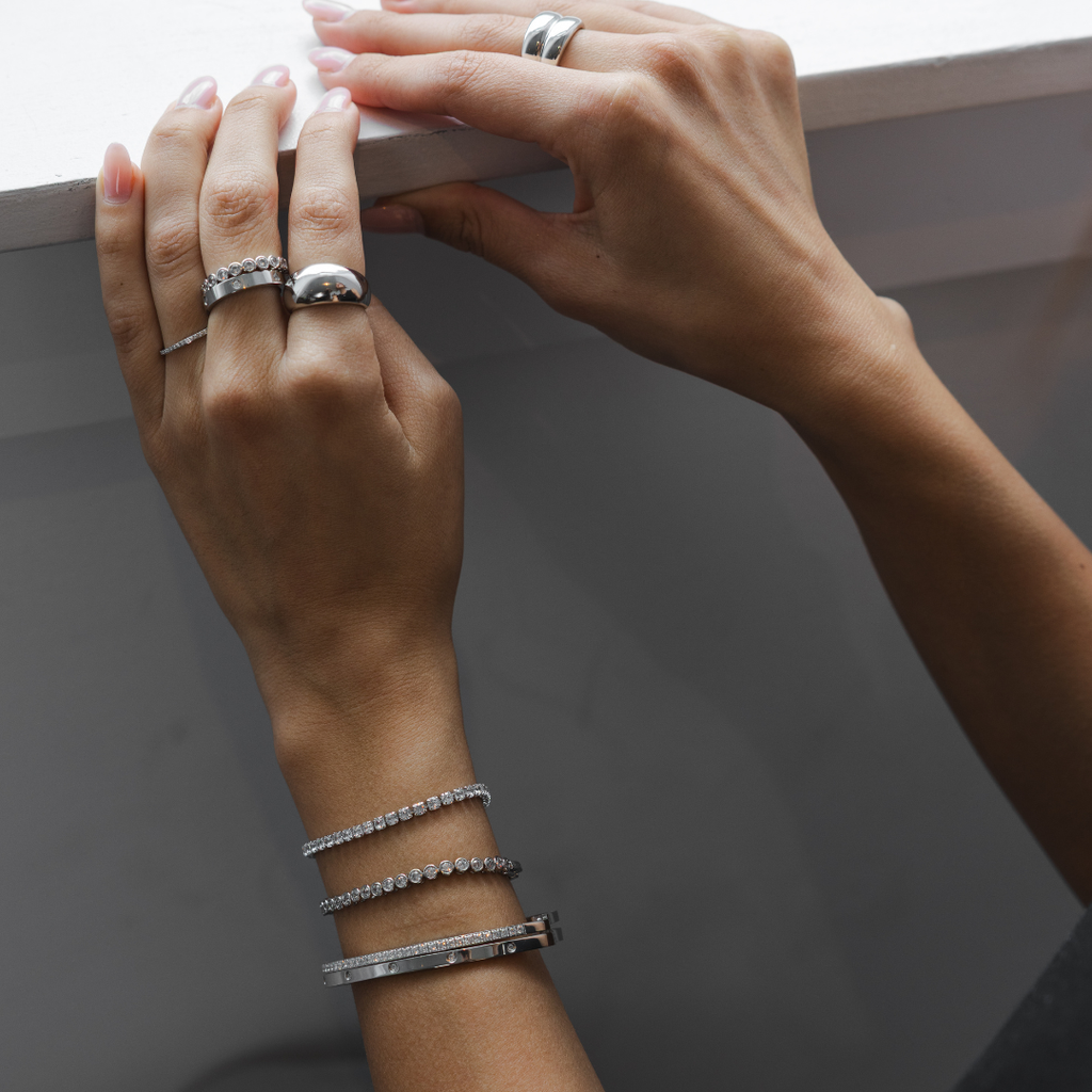 Silver Dome Ring