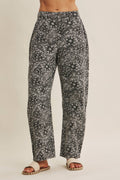 Paisley Barrel Pants