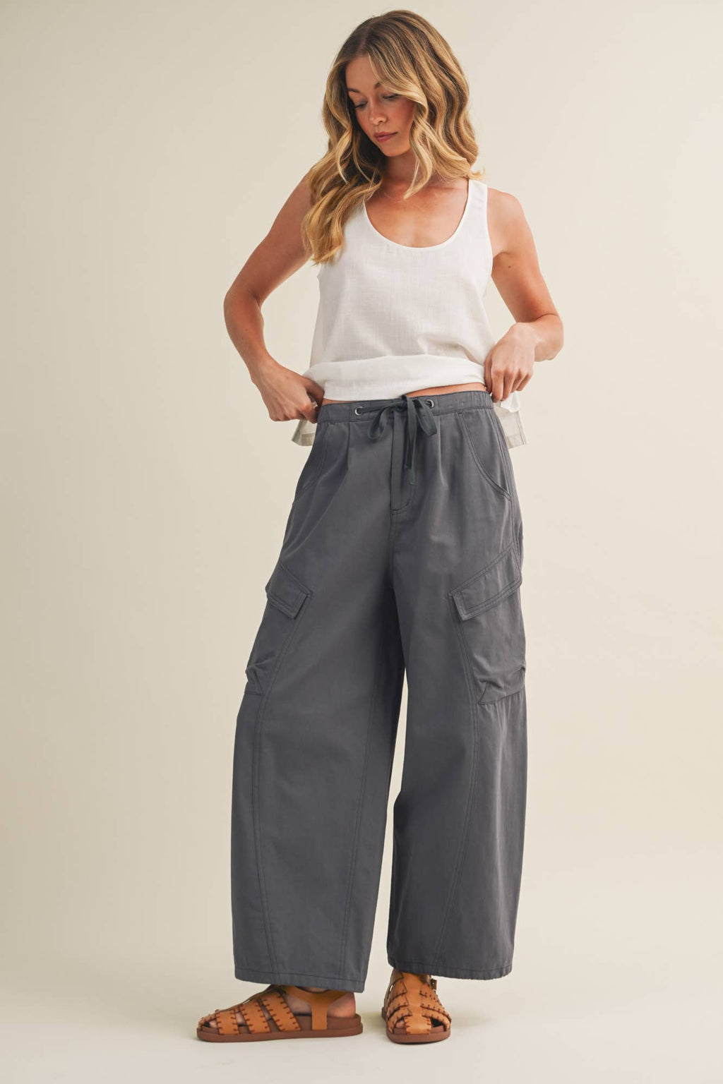Voluminous Cargo Trousers