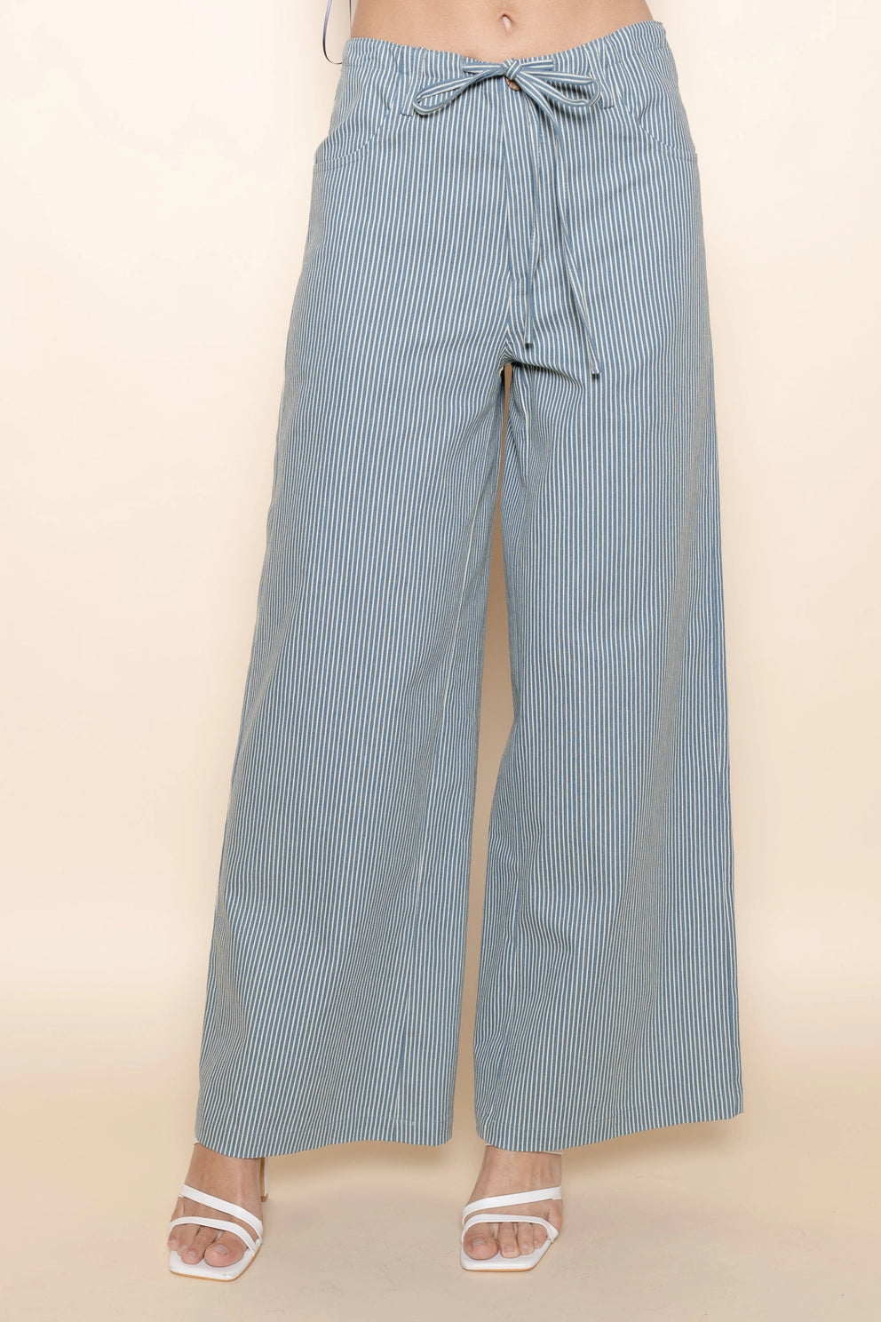 Bow Tie Wide Leg Pant
