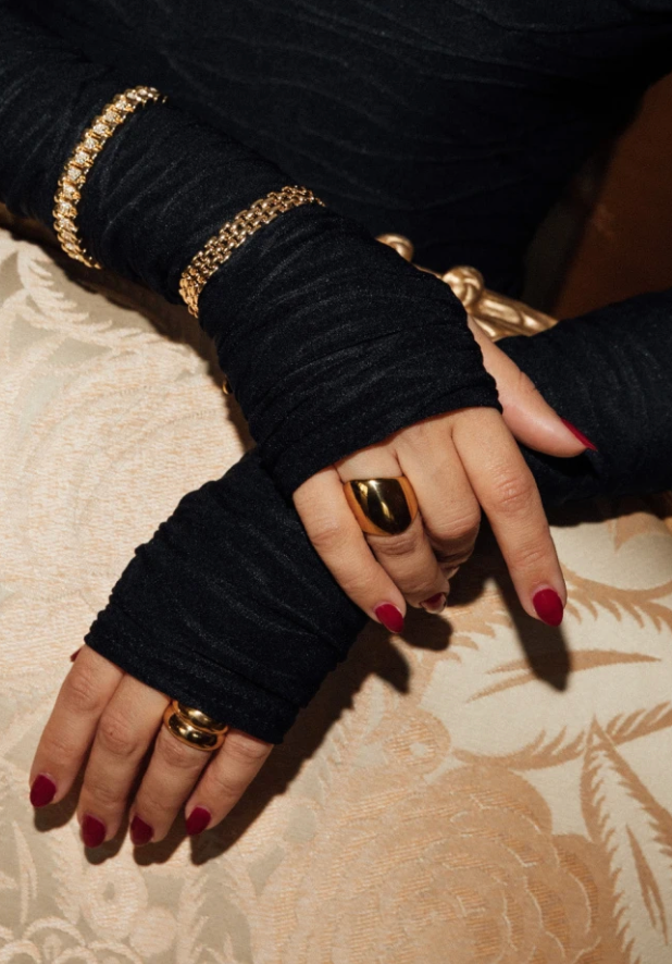Estate Cuff Bracelet- Magnet Lock