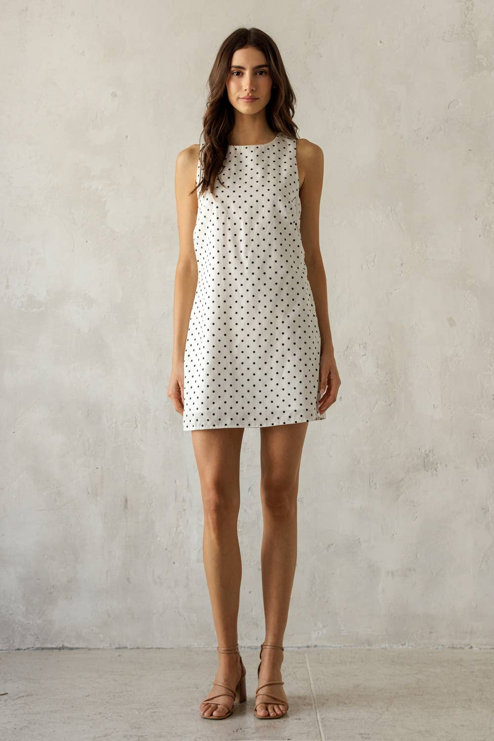 Polka Dot Mini Dress