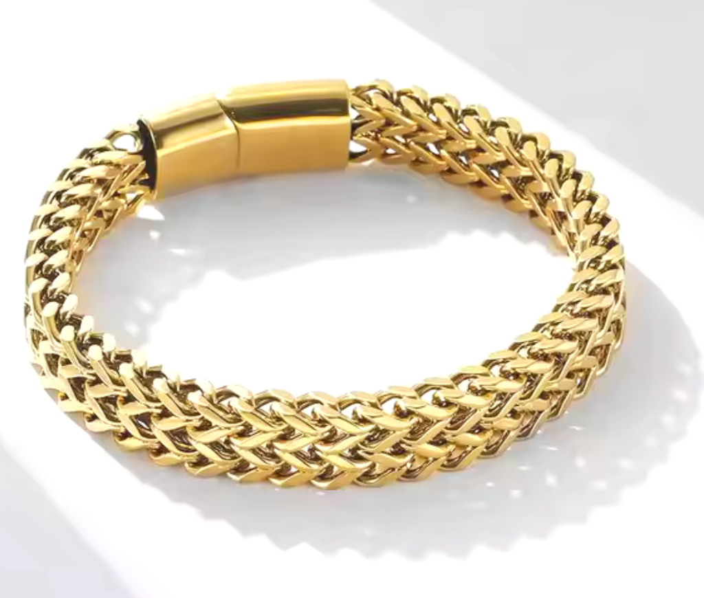 Estate Cuff Bracelet- Magnet Lock