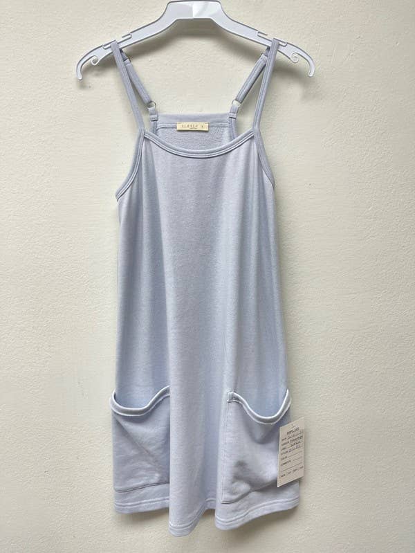Cotton Terry Mini Dress