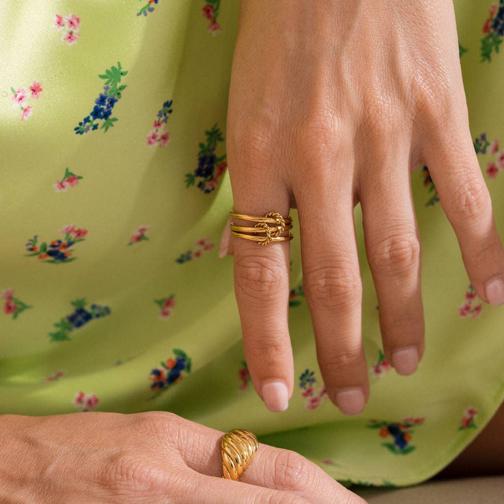 Triple Stacked Ring