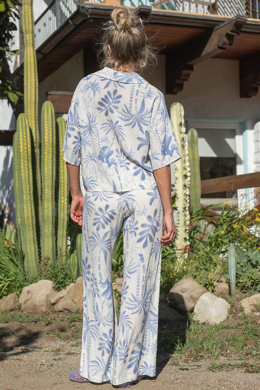 Printed Shirt Top and Pant