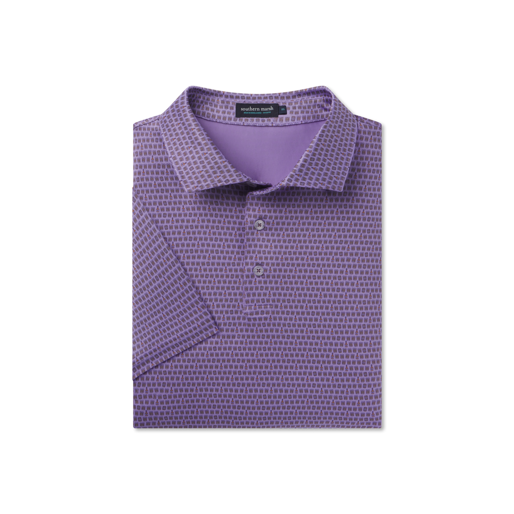 Flyline Performance Polo - Bourbon Trail