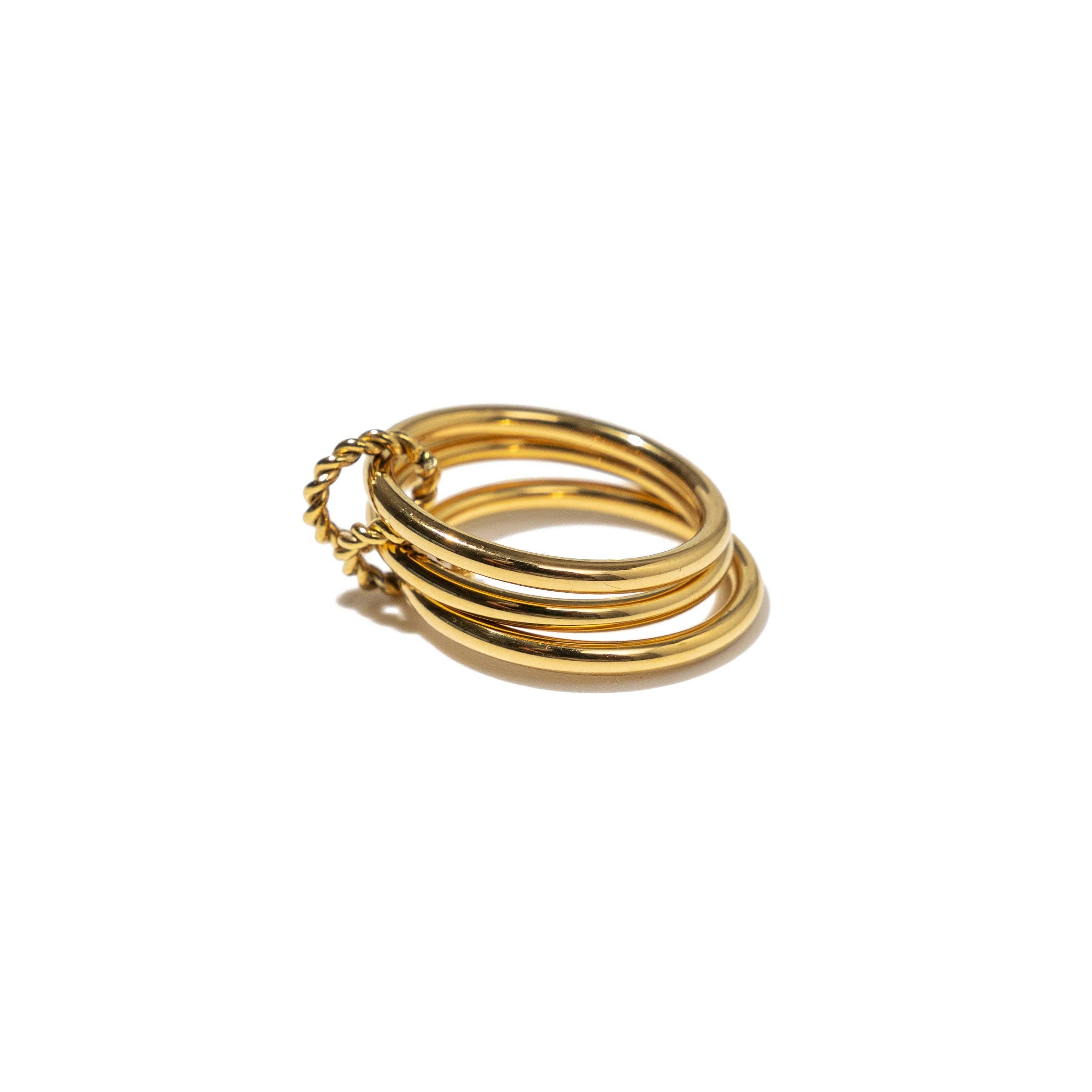 Triple Stacked Ring
