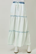 Long Tiered Skirt