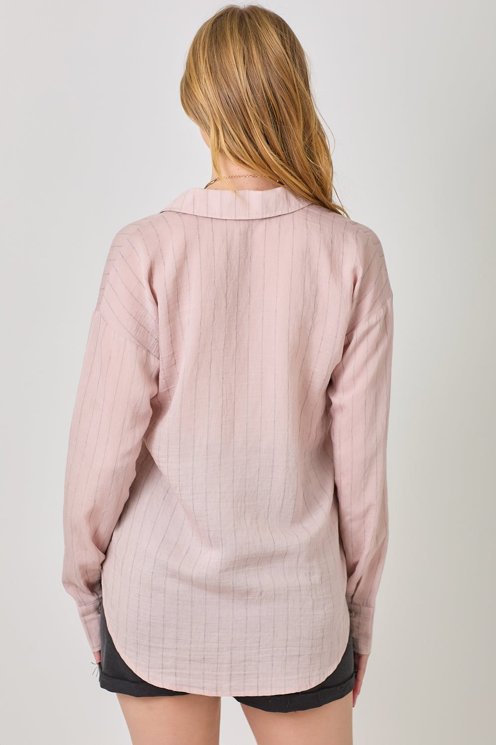 Button Down Pinstripe Shirt