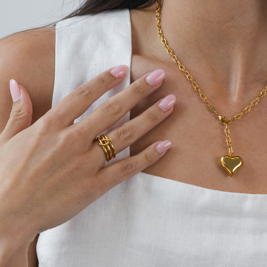 Triple Stacked Ring