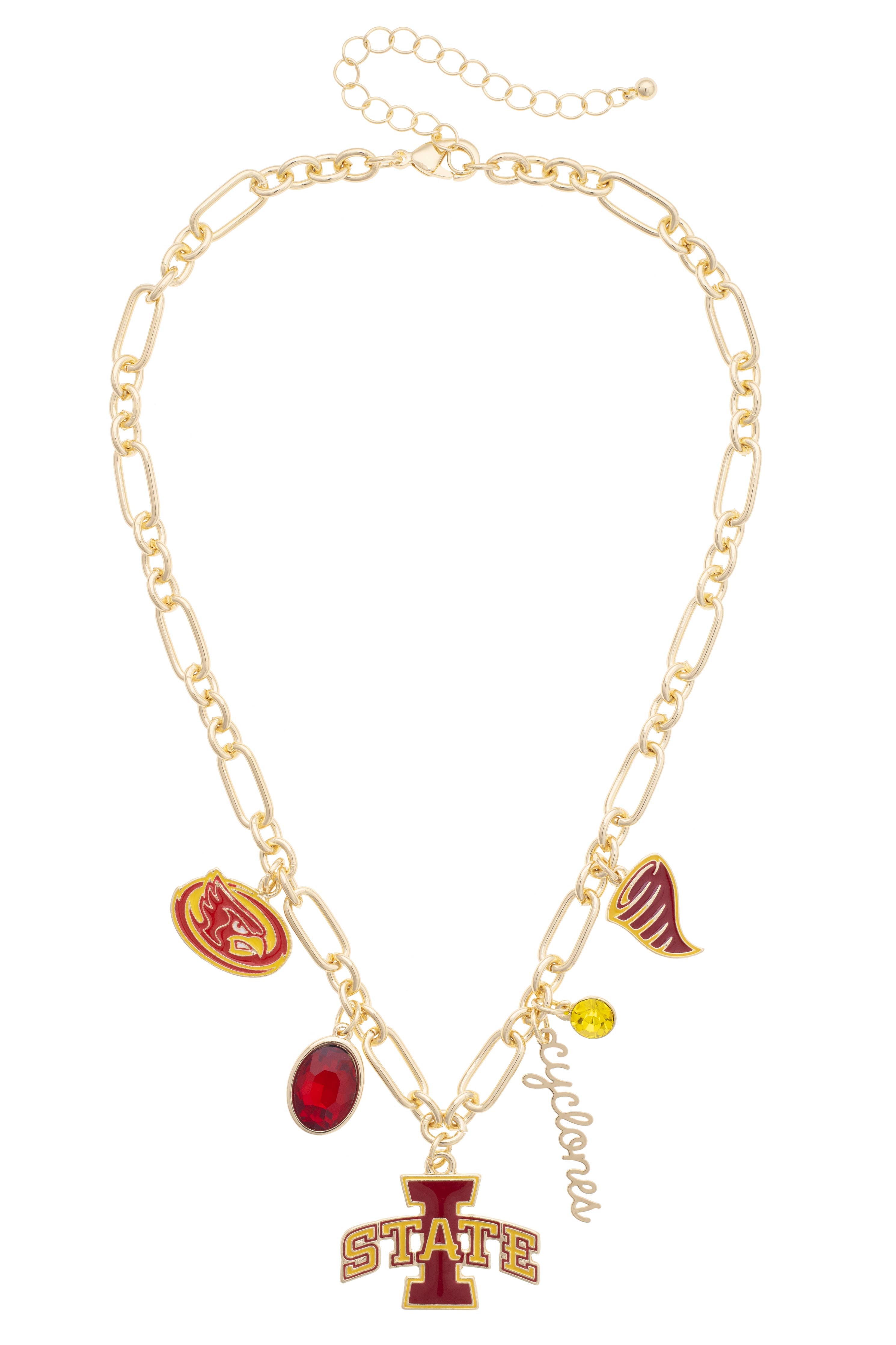 Iowa State Cyclones Gameday Charm Necklace