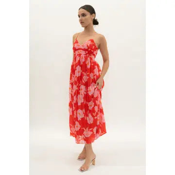 Strappy Midi Dress