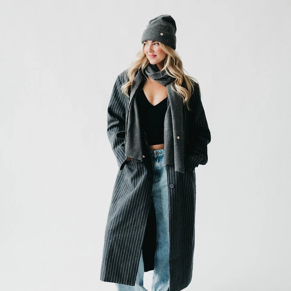 Cashmere Wrap and Beanie Duo